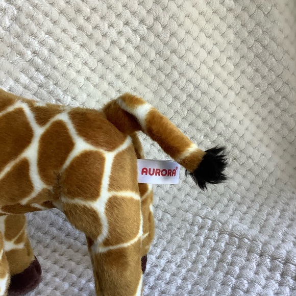 AURORA WORLD 2016 Standing Plush Giraffe Stuffed Animal Toy 14 Inches Tall - Picture 4 of 15